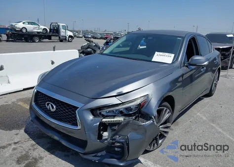 2018 Infiniti Q50 3.0T Sport from USA, damaged, VIN JN1EV7AP7JM354543